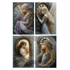   Rizspapír - A4 - Fantasy sorozat: Az idő tündérei 1. - CK-5068