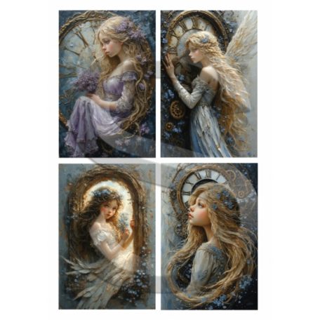Rizspapír - A4 - Fantasy sorozat: Az idő tündérei 1. - CK-5068