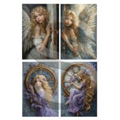   Rizspapír - A4 - Fantasy sorozat: Az idő tündérei 2. - CK-5069