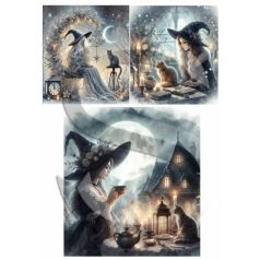   Rizspapír - A4 - Fantasy sorozat: Újévi varázslat - CK-5076
