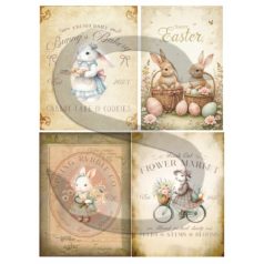 Rizspapír - A4 - Húsvéti nosztalgiaképek 2. - CK-5081
