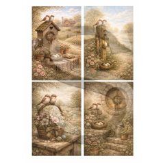 Rizspapír - A4 - Tavasz a farmon - CK-5090