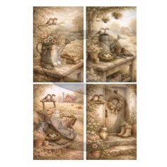 Rizspapír - A4 - Tavasz a farmon 2. - CK-5091