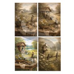 Rizspapír - A4 - Tavasz a farmon 3. - CK-5092