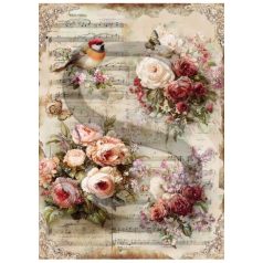 Rizspapír - A4 - Tavaszi pompa - CK-5095