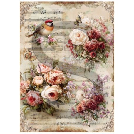 Rizspapír - A4 - Tavaszi pompa - CK-5095