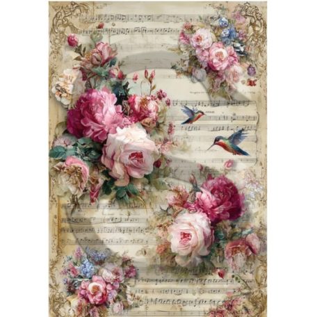 Rizspapír - A4 - Tavasz/Húsvét - Tavaszi pompa 3. - CK-5108