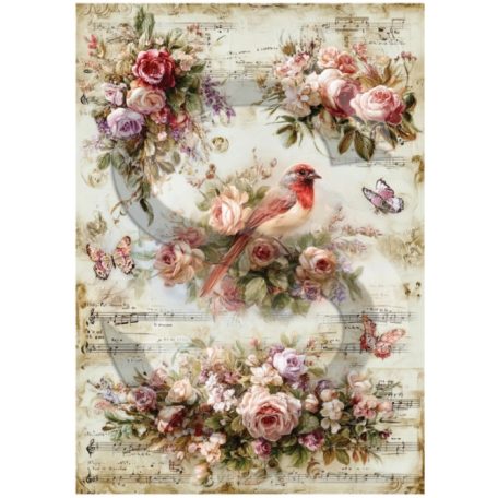 Rizspapír - A4 - Tavasz/Húsvét - Tavaszi pompa 4. - CK-5109