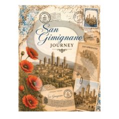   Rizspapír - A4 - Utazás - Itália - San Gimignano - CK-5269