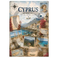 Rizspapír - A4 - Utazás - Ciprus - CK-5279