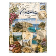  Rizspapír - A4 - Utazás - Itália - Calabria - CK-5285