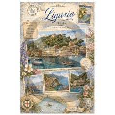 Rizspapír - A4 - Utazás - Itália - Liguria - CK-5289