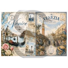 Rizspapír - A4 - Utazás - Itália - Velence 1. - CK-5291