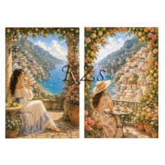   Rizspapír - A4 - Romantikus Itália – Amalfi finomságai 1. - CK-5292