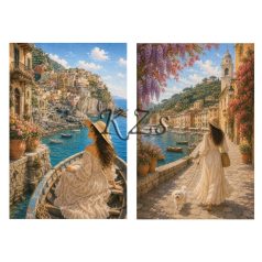   Rizspapír - A4 - Romantikus Itália – Bella Liguria - CK-5295