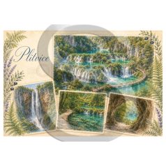 Rizspapir - A4 - Horvátország - Plitvice - CK-5344