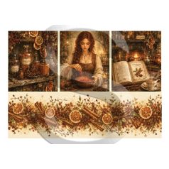   Prémium rizspapír - A4 - Fantasy sorozat - Fűszervarázs - CK-5365