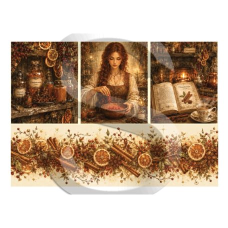 Prémium rizspapír - A4 - Fantasy sorozat - Fűszervarázs - CK-5365