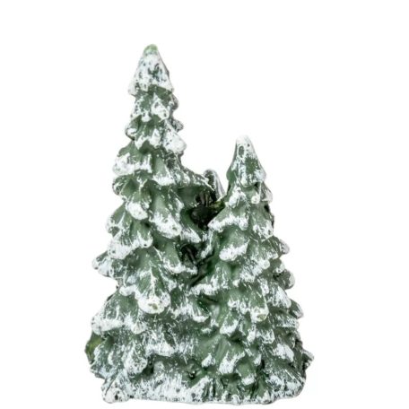 Fenyőfa dekor - Zöld - 5,5 cm