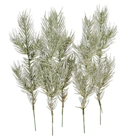 Fenyő ág havas - 28cm - 5 db-os