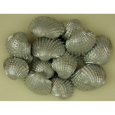 Kagyló - Ezüst - 2-3 cm - 10 dkg
