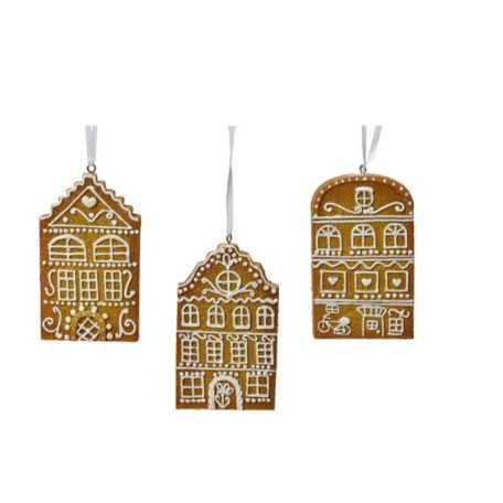 Mézeskalács házikók - 3 féle - 6x10 cm