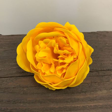 Szappanvirág - Peonia - Sárga - 6,8x6,8x4,4 cm - 16 db /doboz