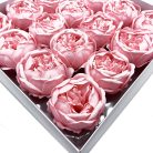 Szappanvirág - Peonia - Rózsaszín - 6,8x6,8x4,4 cm - 16 db /doboz