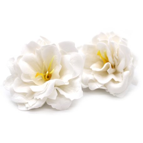 Szappanvirág - Peonia - Fehér - 5x6,5 cm