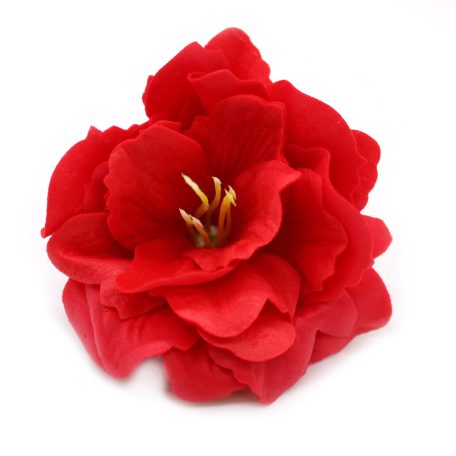 Szappanvirág - Peonia - Piros - 5x6,5 cm