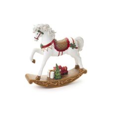 Hintaló fehér csomagokkal - 39x7x30 cm