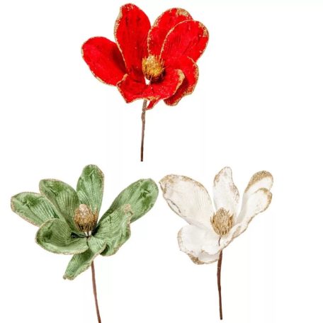 Glitteres magnólia pick - 23 cm