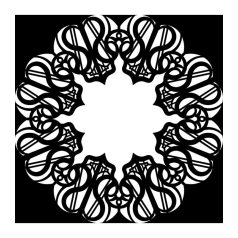 Cadence stencil - 15x15 cm - DCS-008