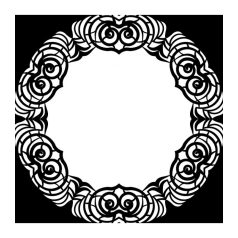 Cadence stencil - 15x15 cm - DCS-009