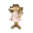 Angyal figura ülő - 2 féle - 6,5x6,3x8 cm 