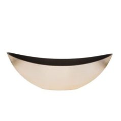 Csónak alakú kaspó - Arany - 55x13,5x17,5 cm  
