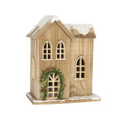 Házikó LED-es - 16,5x9x20 cm