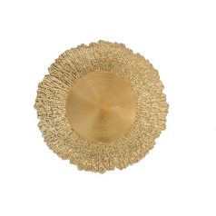 Karácsonyi tálca - Arany - 33x33x2 cm