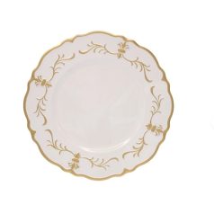 Karácsonyi tálca- Fehér-arany - 33x33x2 cm