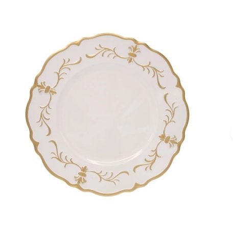 Karácsonyi tálca- Fehér-arany - 33x33x2 cm