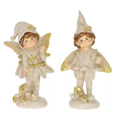Tündér figura ülő - 2 féle - 12 cm 