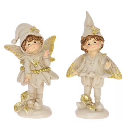 Tündér figura ülő - 2 féle - 12 cm 