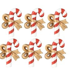 Cukorbot öntapadós - 3,5x2,5x0,7 cm - 6 db/csomag