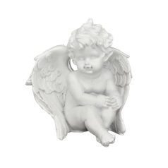Angyal figura ülő - 9,5x8x9,8 cm