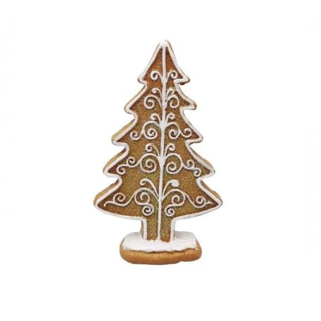 Mézeskalács fenyőfa - 6,2x2,3x10 cm