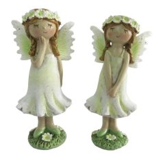   Tündér sziromruhában, virágkoszorúval  2 féle - 5,2x4x11,5 cm