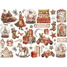 Stamperia kivágott formák - Gear Up For Christmas - DFLDC-102