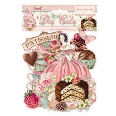 Stamperia kivágott forma - Sweety - DFLDC-20 