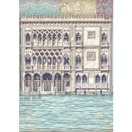 Stamperia rízspapír - A4 - Venice City of Art  - DFSA-41040