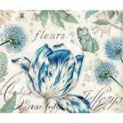 Stamperia rizspapír Sweet home rózsával - A4 - DFSA-4355